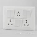 Hot sale different types modular combination wall switch